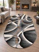Covor Platinum, Bej-Gri, Living, Dormitor, COD: 4536A