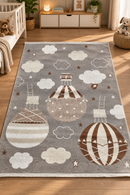 Covor divan  , gri /  bej, Living, Dormitor, COD:ballon
