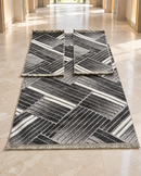 Set Covoare Antiderapante 1 covor mare 140X200 + 2 pui 60X100
