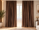 Draperii maron