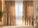 Draperii crem vanilie