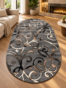 Covor prime , gri /  bej, Living, Dormitor, COD:5762A