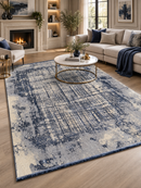 Covor pierre cardin montreal, acril  crem- blue, Living, Dormitor , COD: 15N