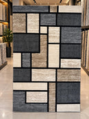 Covor Platinum, gri/bej, Living, Dormitor, COD: 4703A