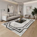 Covor Exclusive, Crem/Gri, Living, Dormitor, COD - 7426R